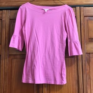 Lilly Pulitzer pink shirt